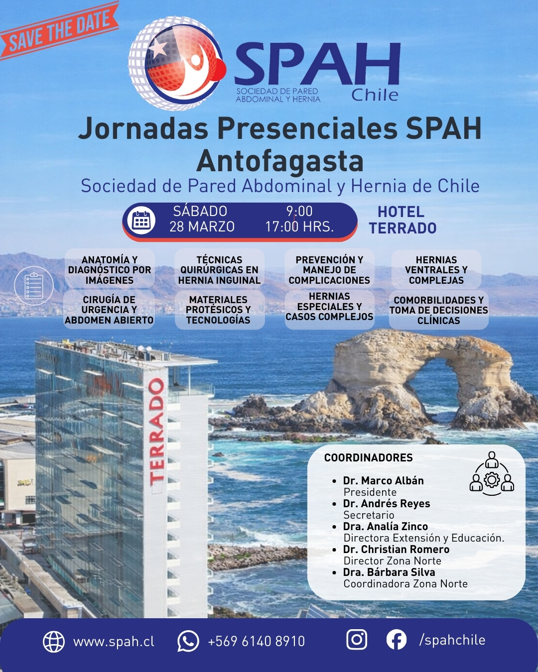 Jornadas Presenciales SPAH Antofagasta